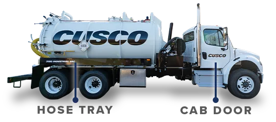 Cusco Branding Example Truck Placements